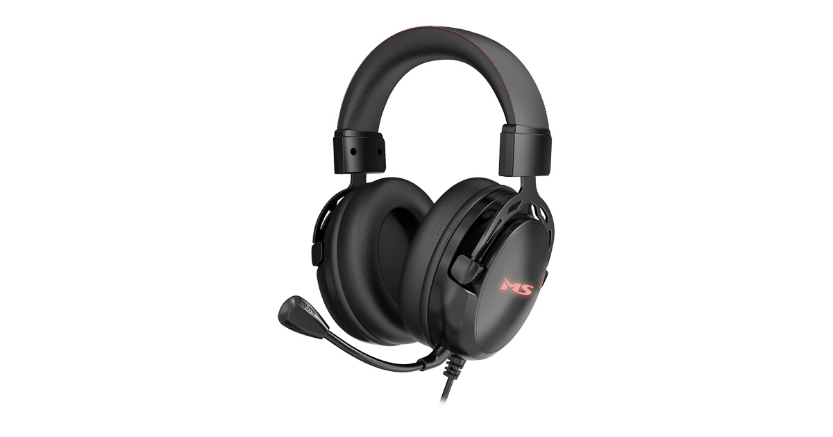 MS Icarus C700 gaming slušalice s mikrofonom i veliikim, udobnim jastučićima