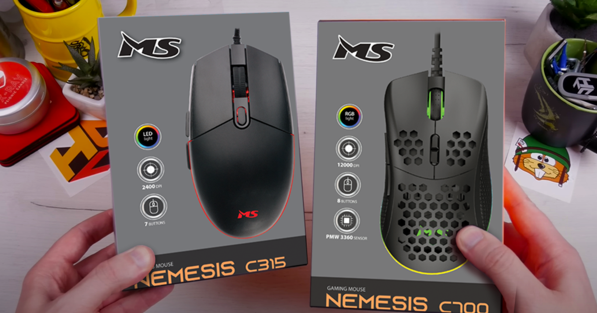 MS gaming miševi